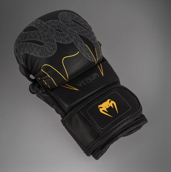 Venum  - Serpenti Sparring Handschuhe – Schwarz/Silber/Gold