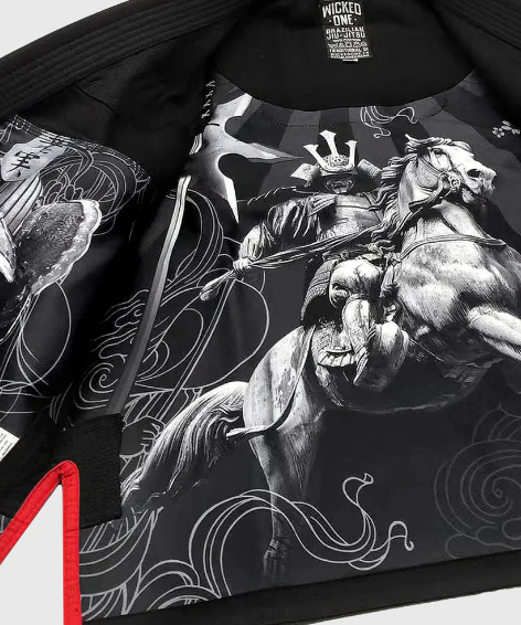 Wicked One - Samurai Kimono – Schwarz
