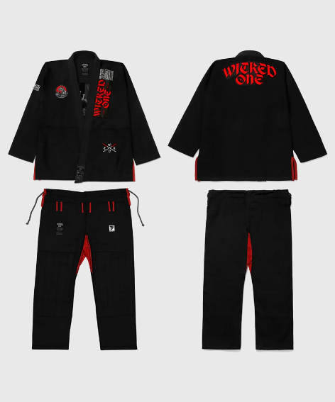 Wicked One - Samurai Kimono – Schwarz