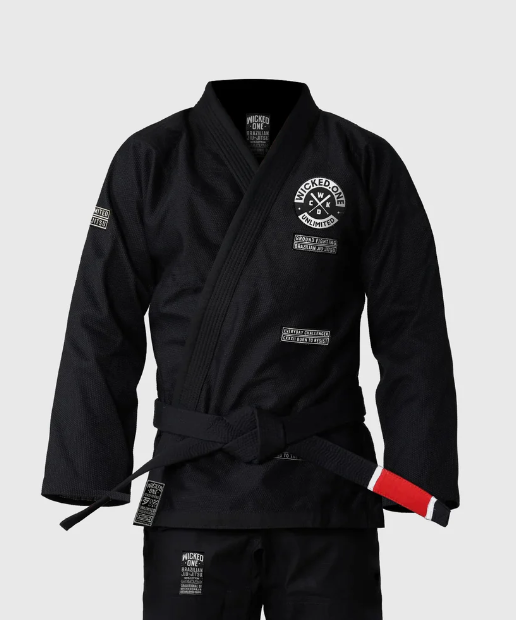 Wicked One Motor Kimono – Schwarz