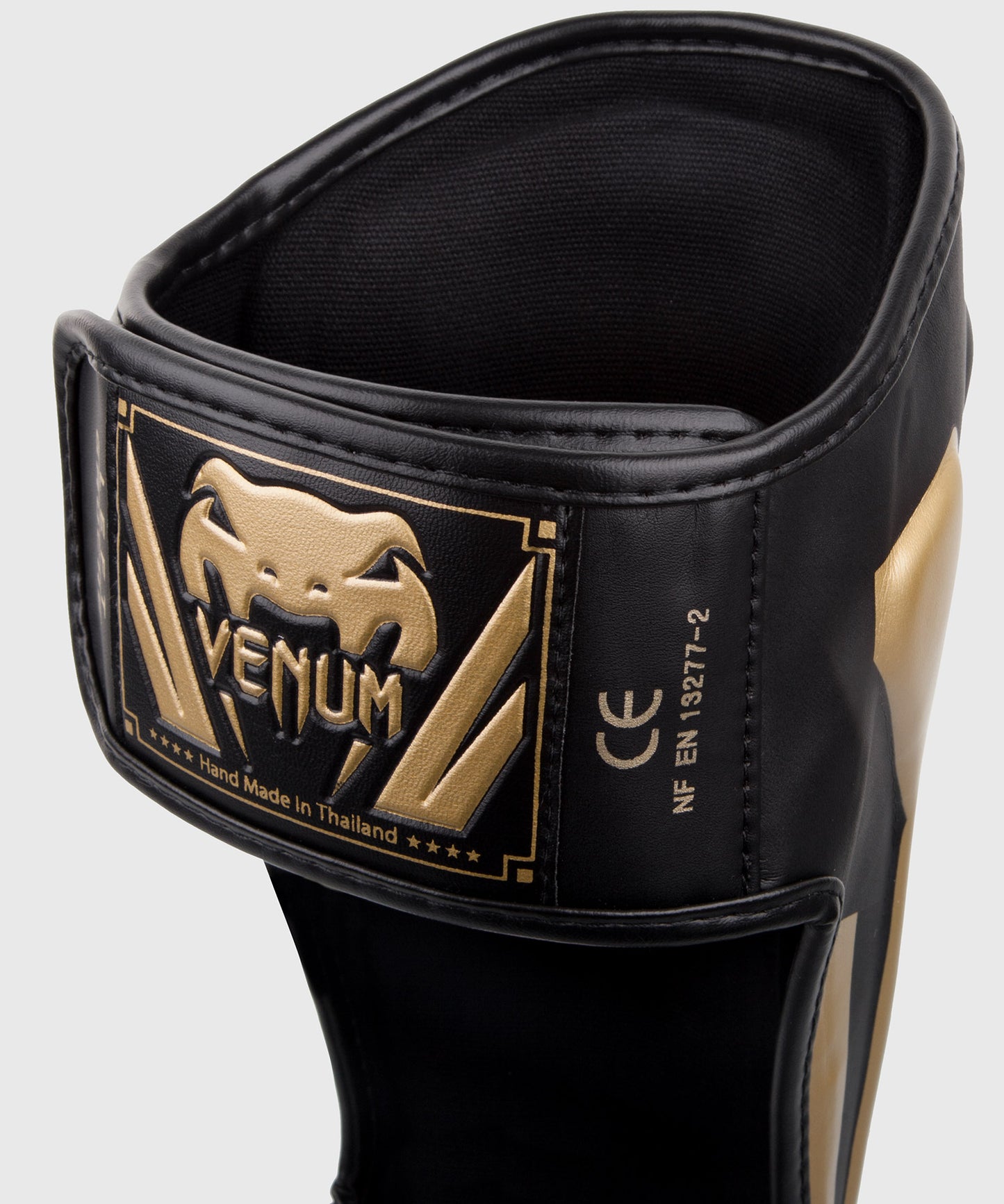 VENUM -  ELITE STANDUP SHIN GUARDS - BLACK/GOLD