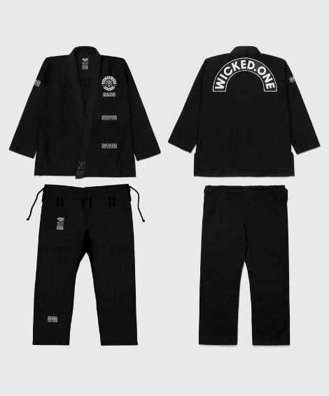 Wicked One Motor Kimono – Schwarz