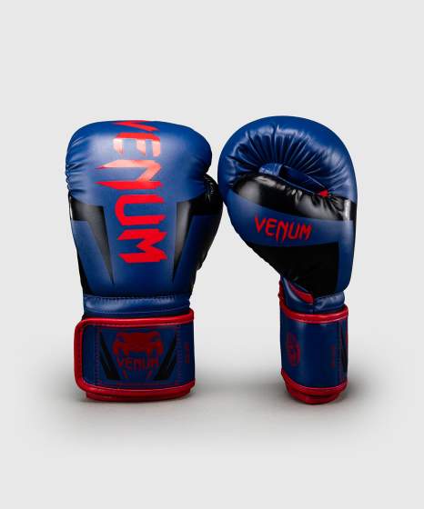 VENUM - Boxhandschuhe, Elite, blau-rot