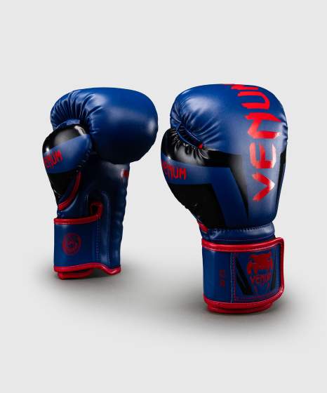 VENUM - Boxhandschuhe, Elite, blau-rot