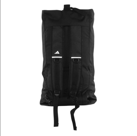 adidas -  2-in-1-Tasche Polyester COMBAT SPORTS schwarz/weiß