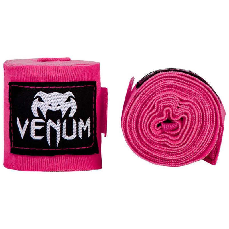 VENUM -  KONTAKT BOXBANDAGEN ORIGINAL - 4 M - ROSA