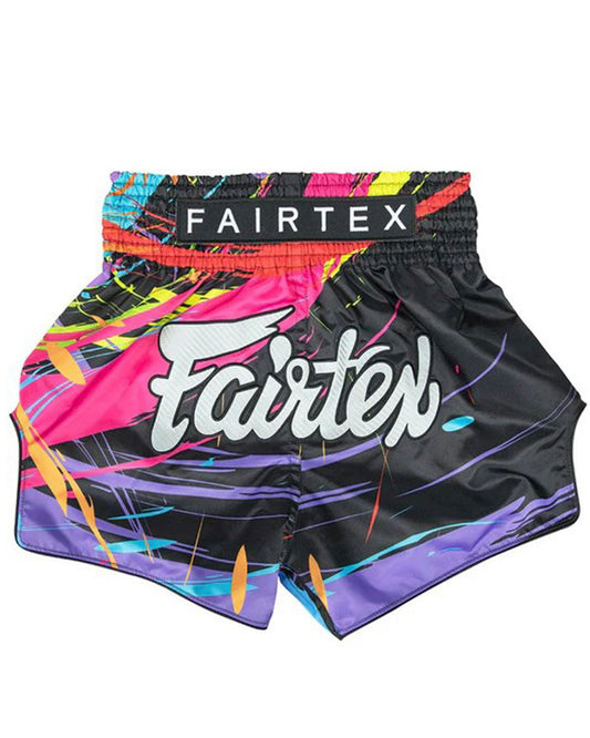 Fairtex -  BS1934 Muay Thaiboxhose World Music Black