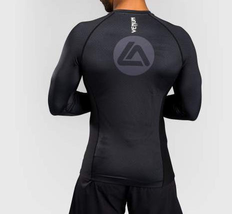 Venum  - Roger Gracie Academy Langarm Rashguard - Schwarz