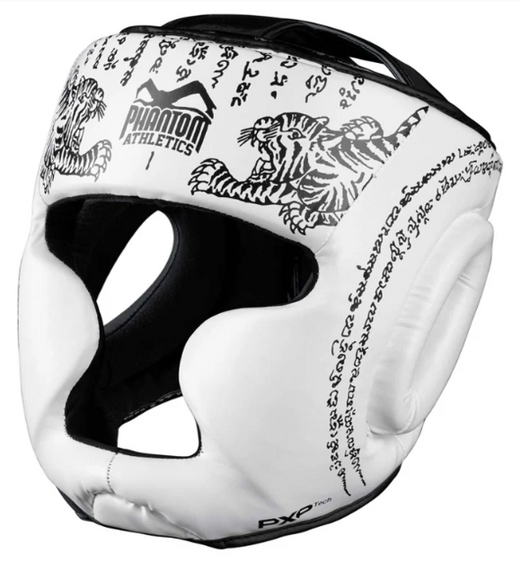 Phantom - Kopfschutz Muay Thai - Weiß