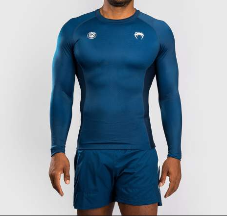 Venum  -  Roger Gracie Academy Langarm Rashguard - Blau