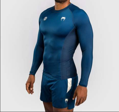 Venum  -  Roger Gracie Academy Langarm Rashguard - Blau