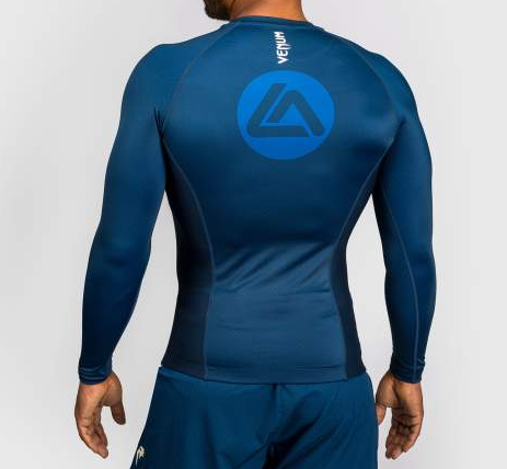 Venum  -  Roger Gracie Academy Langarm Rashguard - Blau