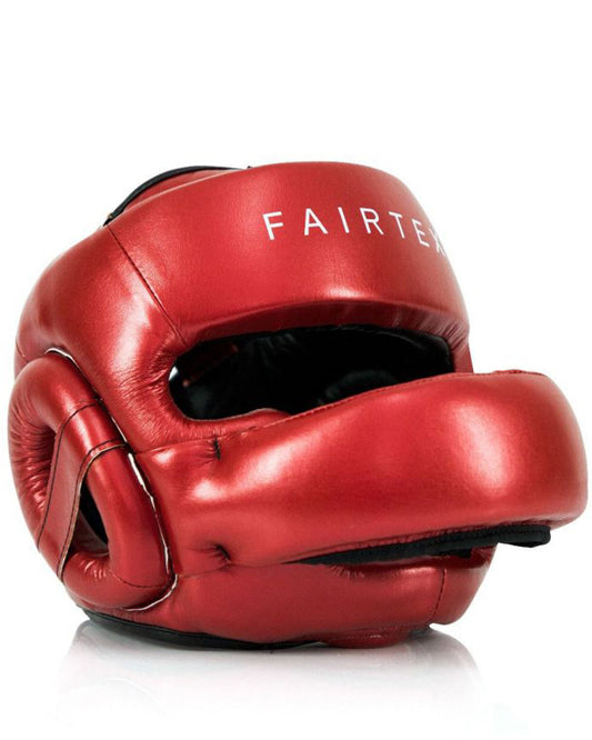 Fairtex -  HG17 Pro Sparring Kopfschutz Metallic