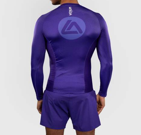 Venum  -  Roger Gracie Academy Langarm Rashguard - Lila
