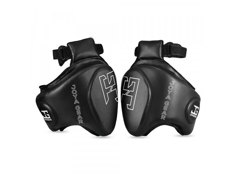 JOYA -  GEAR - „EVOLUTION“ BEINSCHUTZ – LINKES & RECHTES BEIN (SCHWARZ/WEISS)