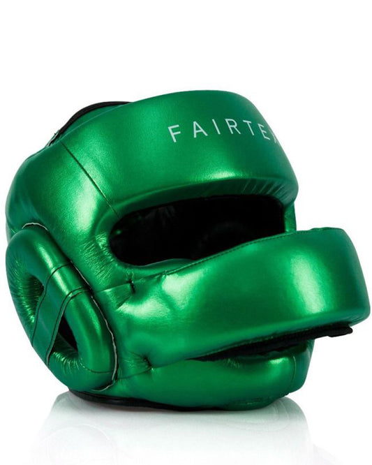 Fairtex -  HG17 Pro Sparring Kopfschutz Metallic