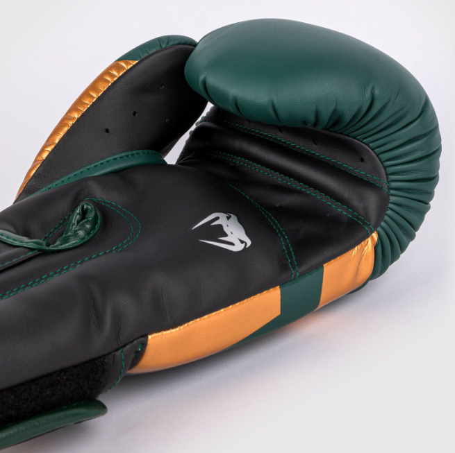 Venum -  Elite Boxhandschuhe - Grün/Bronze/Silber