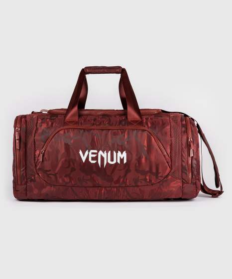 VENUM -  TRAINER LITE SPORTS BAG - CAMO/BURGUNDY