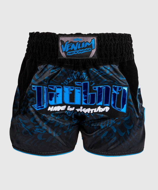 VENUM -  ATTACK MUAY THAÏ SHORTS - BLACK/BLUE