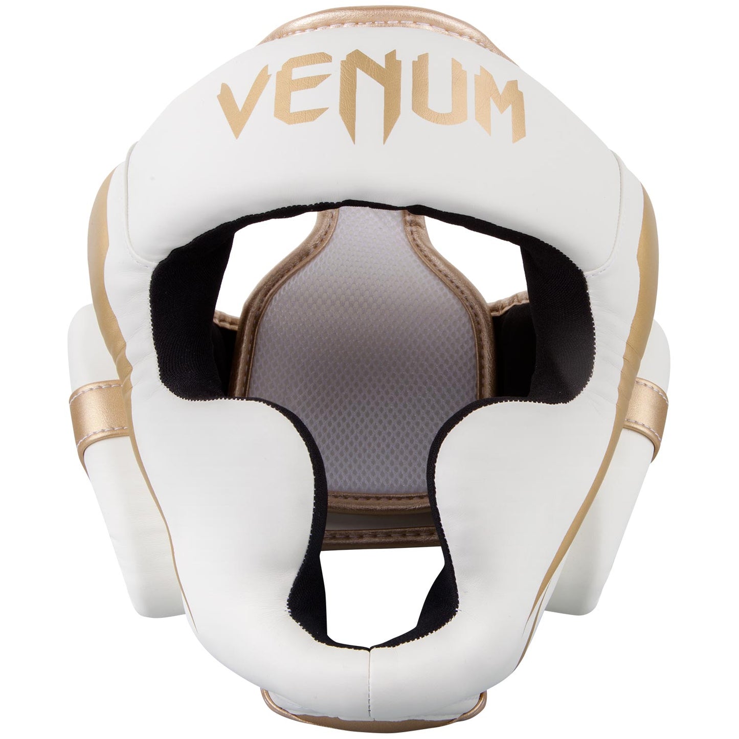 VENUM -  ELITE HEADGEAR-WHITE/GOLD