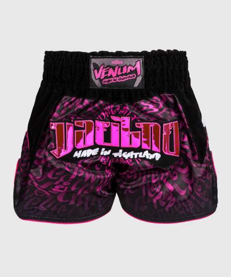 VENUM -  ATTACK MUAY THAÏ SHORT - BLACK/PINK