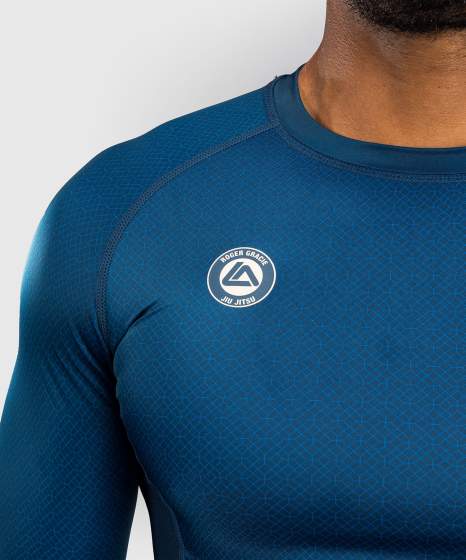 Venum  -  Roger Gracie Academy Langarm Rashguard - Blau