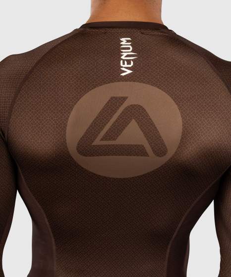 Venum  - Roger Gracie Academy Langarm Rashguard - Dunkelbraun