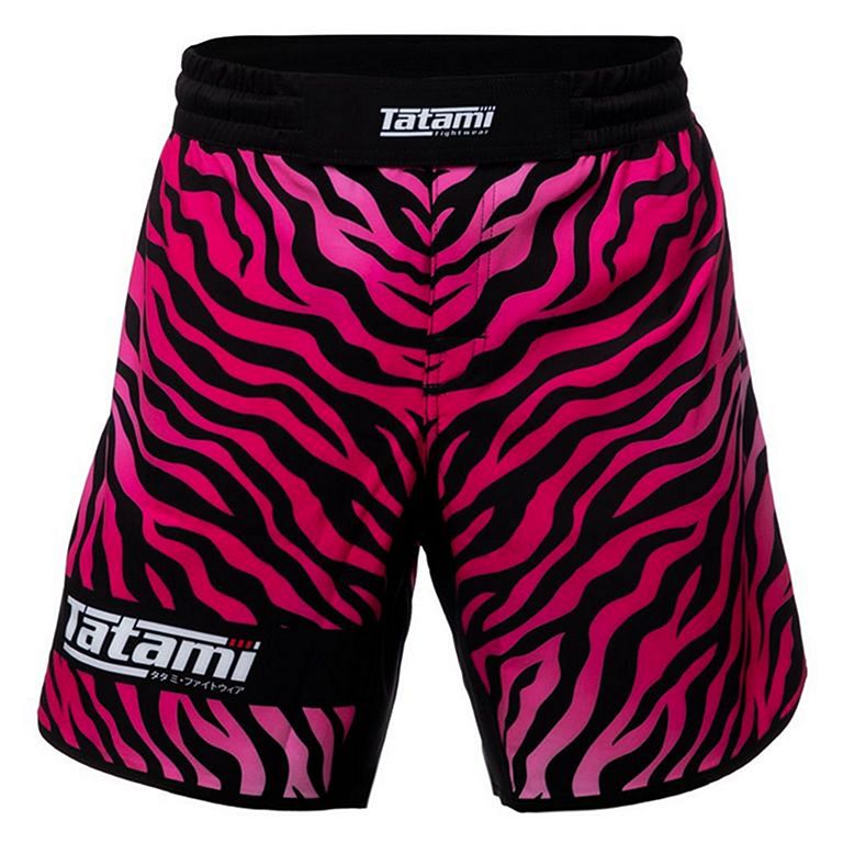 Tatami -  Recharge Fight Shorts Schwarz-Rosa