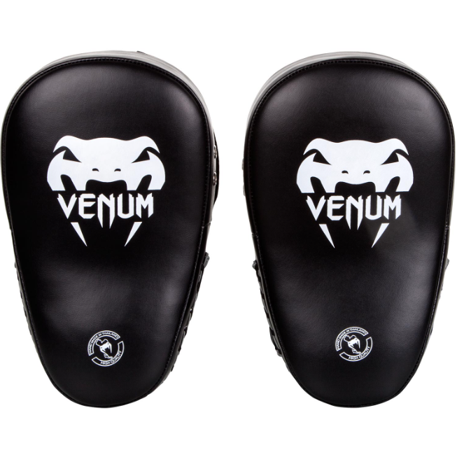 Venum -  Elite Big Handpratzen - Schwarz/Weiß