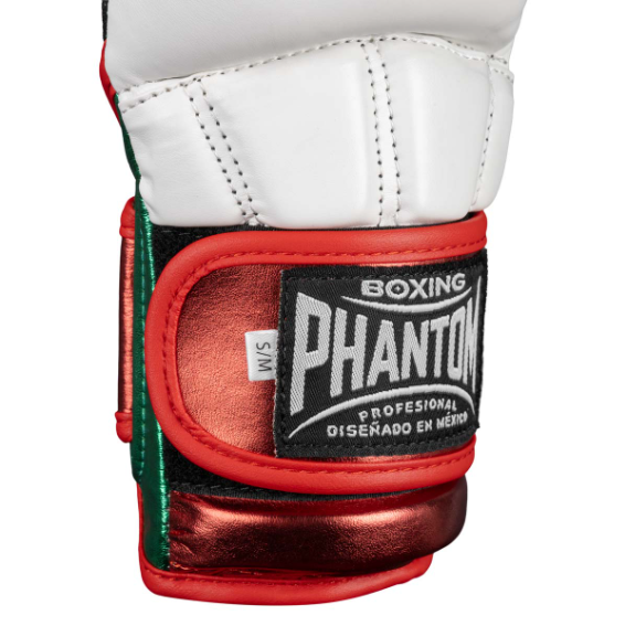 Phantom - MMA Sparring Handschuhe MEXICO - Weiß/Grün/Rot