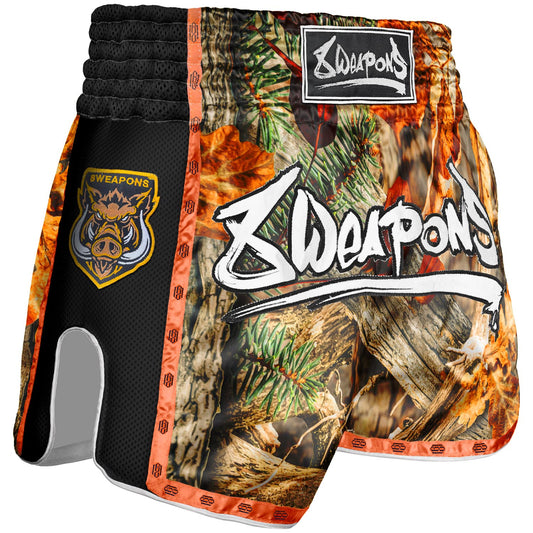 8 WEAPONS -  Muay Thai Shorts, Hunter, Autumn Camo