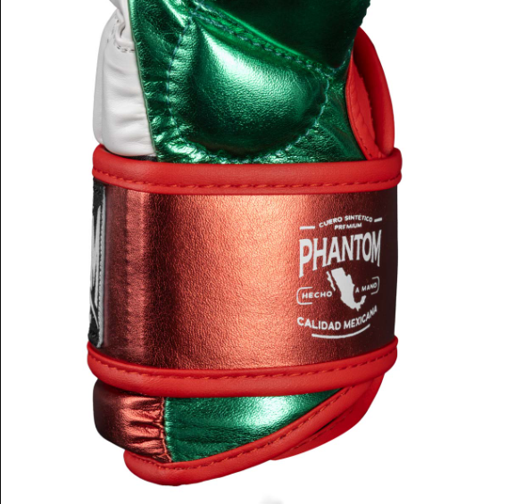 Phantom - MMA Sparring Handschuhe MEXICO - Weiß/Grün/Rot
