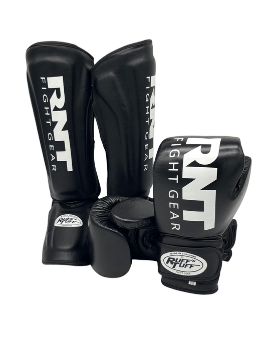 Ruff n Tuff -Premium SET 2 -  Boxhandschuhe RNT1 - Schienbeinschutz RNT1