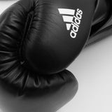 adidas adiSPEED strap up Boxing Glove black/white