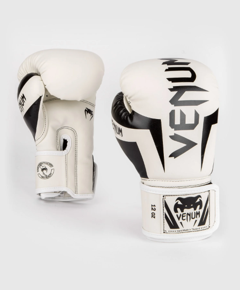 Venum- Elite Boxhandschuhe - Weiß/Schwarz