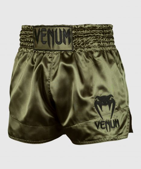 Venum - Classic Muay Thai Short Khaki/Schwarz