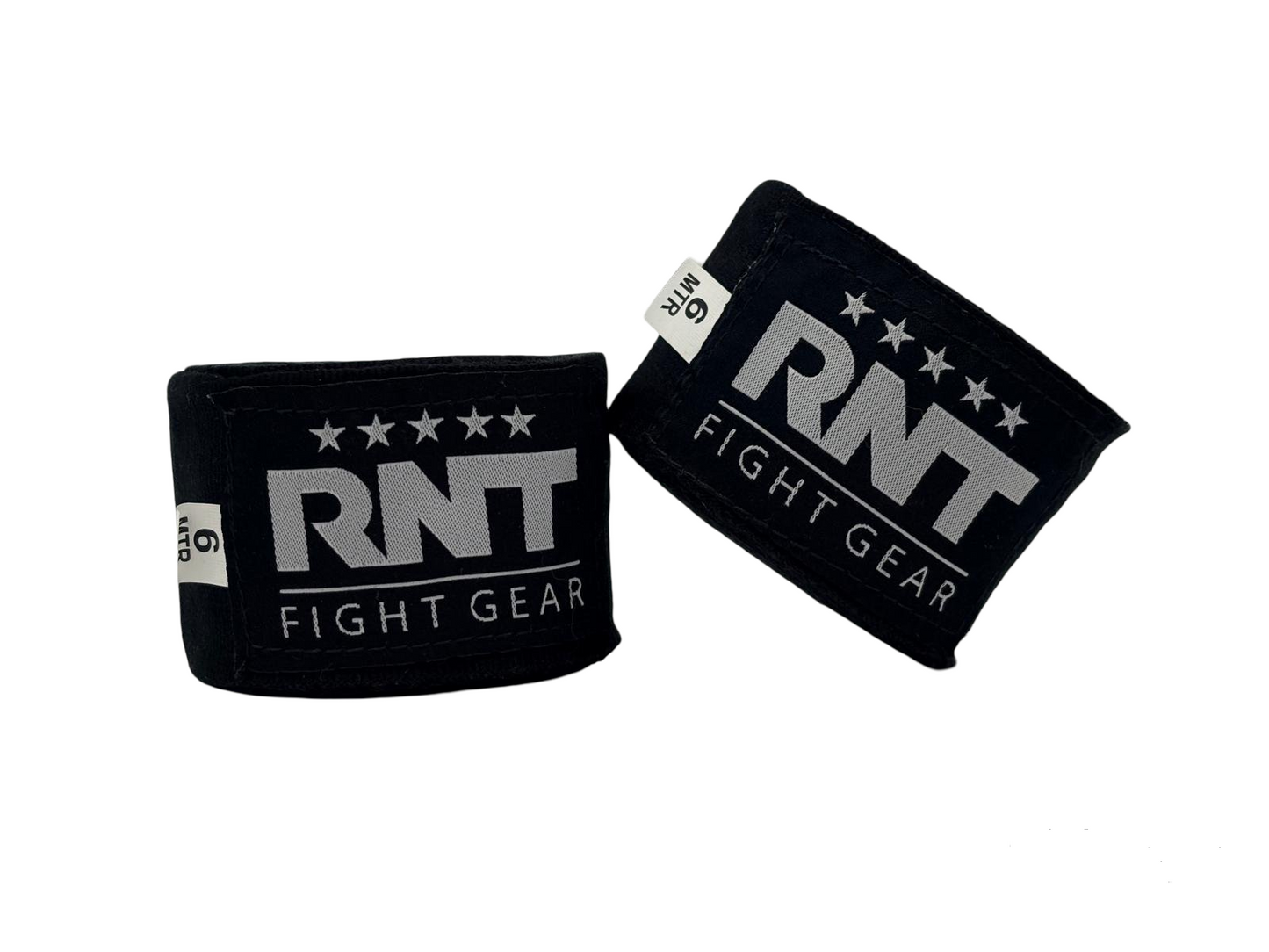 RUFF N TUFF - BOXBANDAGEN - 6 M Extra Lang Schwarz