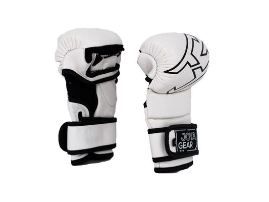 JOYAGEAr - THAILAND STRIKE MMA SPARRING HANDSCHUHE WEISS