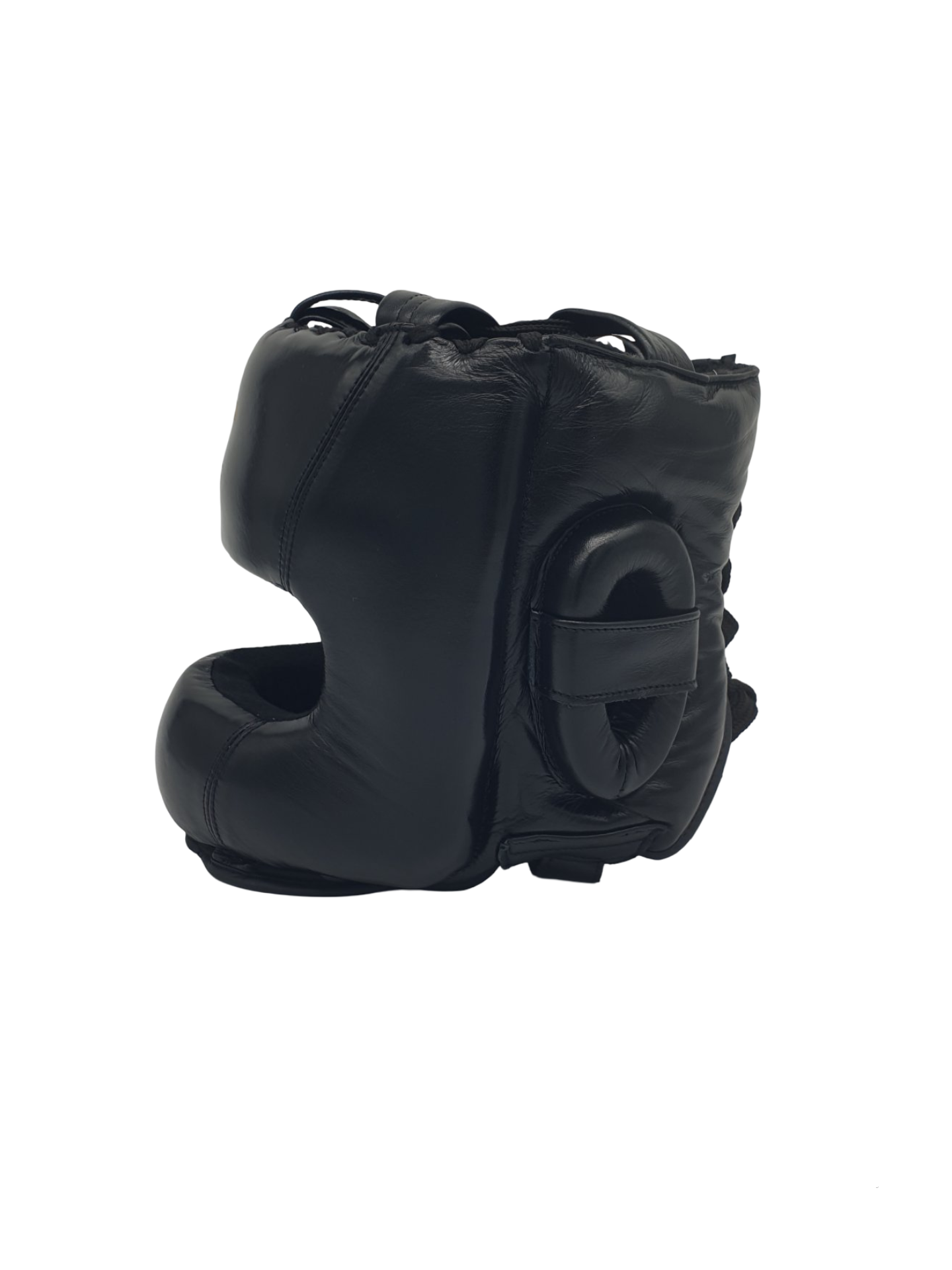 Ruff n Tuff - Leder-Kopfschutz mit Nasenbügel – Handgefertigte Premium-Qualität