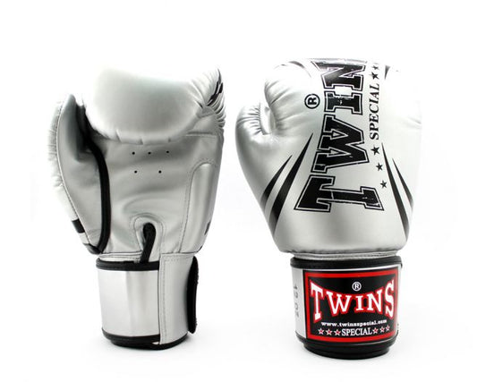 TWINS - BOXHANDSCHUHE FBGVS3-TW6 "BEGINNER EDITION SILBER"