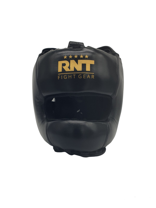 Ruff n Tuff - Leder-Kopfschutz mit Nasenbügel – Handgefertigte Premium-Qualität