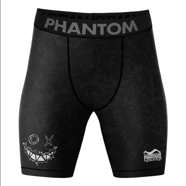 Phantom - Fightshorts VECTOR Serious - Schwarz