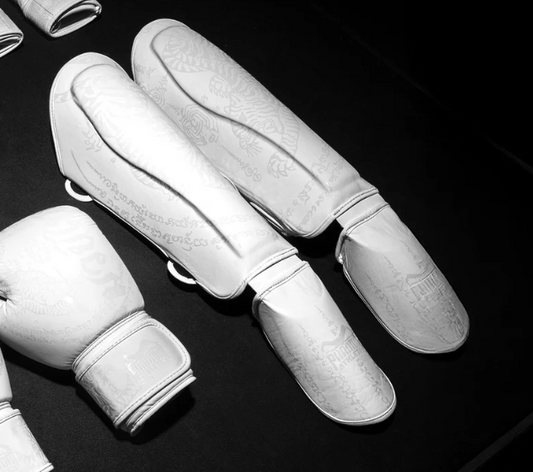 Phantom - Schienbeinschutz Muay Thai - Frost White