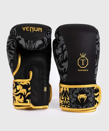 Venu -  Topuria Unmatched Edition Boxhandschuhe - Schwarz/Gold