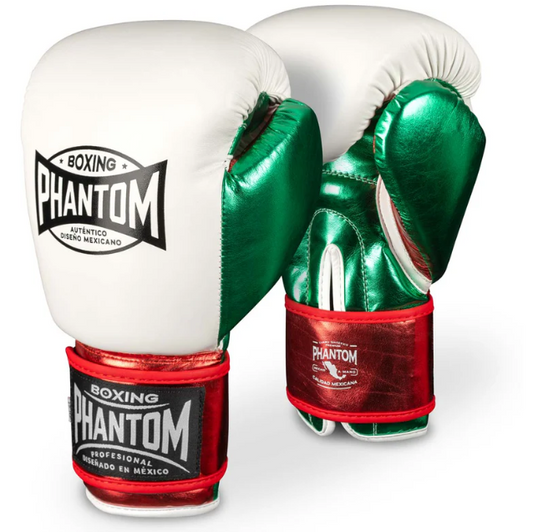 Phantom - Boxhandschuhe MEXICO - Weiß/Grün/Rot