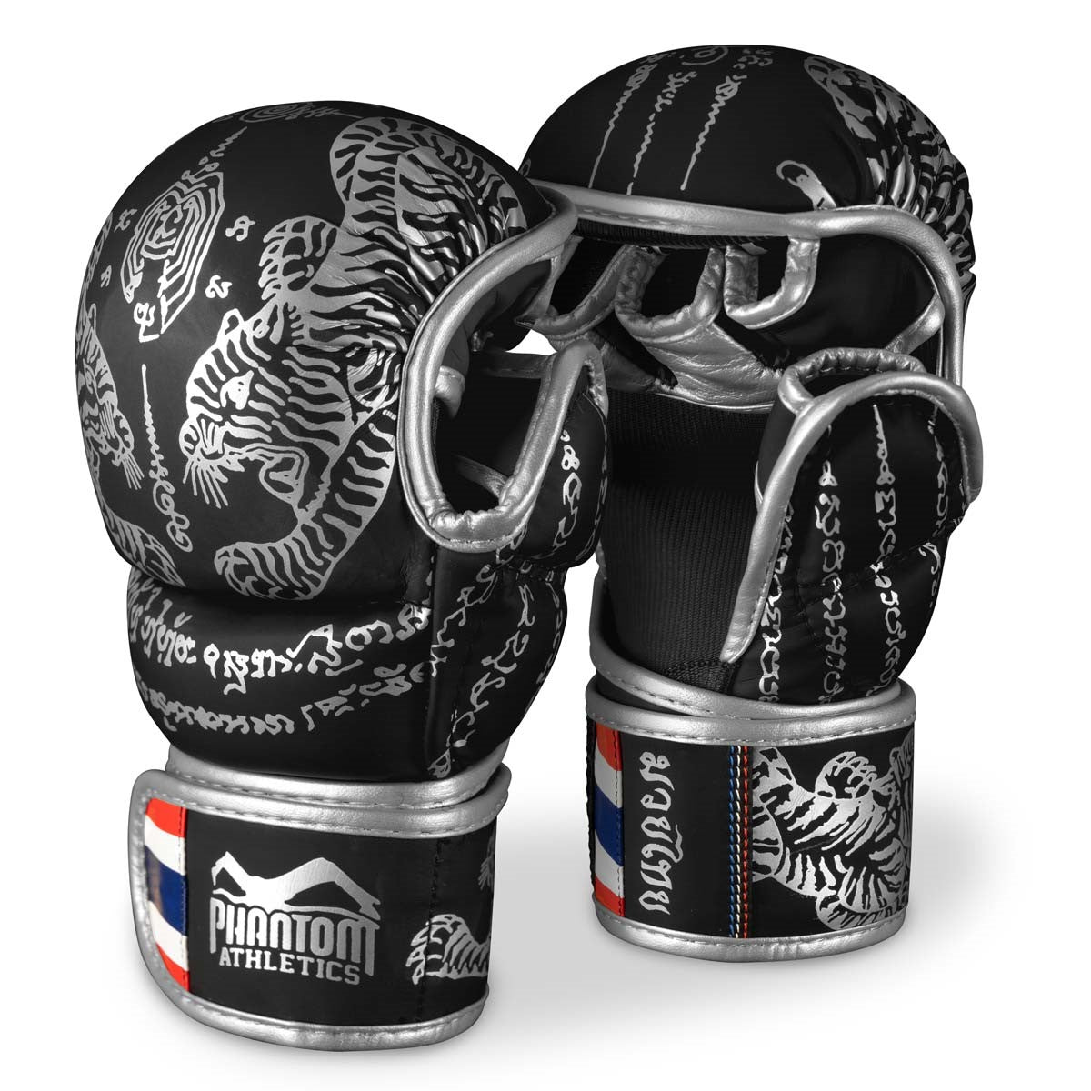 PHANTOM - Sparring Handschuhe Muay Thai - Limited Silver Edition