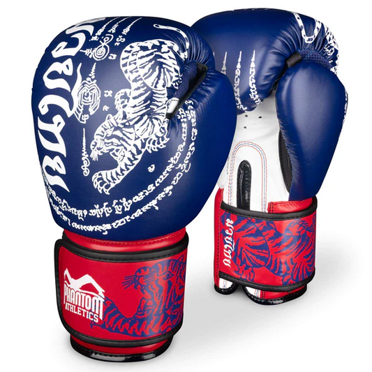 phantom-Boxhandschuhe Muay Thai - Blau