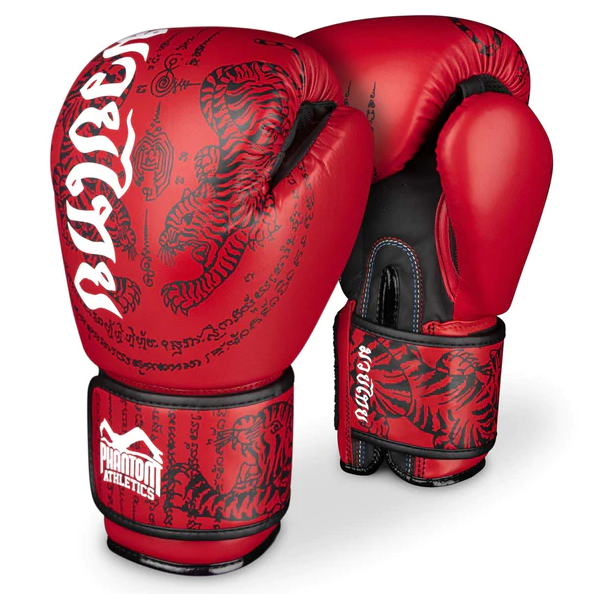 phantom-Boxhandschuhe Muay Thai - Rot