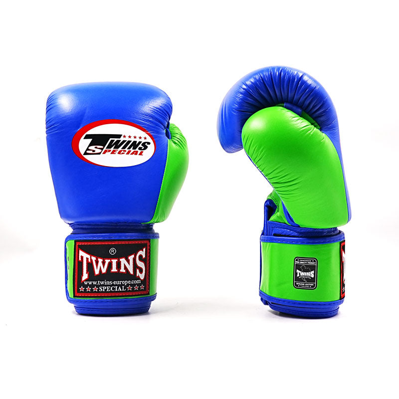 TWINS -  SPECIAL BOXHANDSCHUHE, BGVL-3 AIR, BLAU-GRÜN