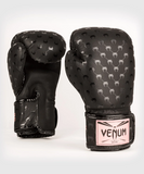 Venum- Impact Monogram Boxing Gloves – Schwarz/Roségold